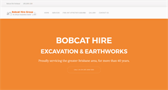 Desktop Screenshot of bobcathire.com.au